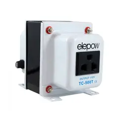 GENERICO - Autotransformador 500 Watts Con Tierra Tc-500T