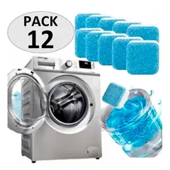 ESHOPANGIE - Pack 12 Pastillas Limpieza De Maquina Lavadora