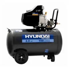 HYUNDAI - Motocompresor Monofasico 2 Hp 100 Lt.