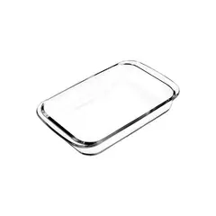 IMAHE - FUENTE RECTANGULAR DE VIDRIO 29.5x18x6.7cm