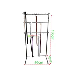 GENERICO - Perchero Metal Para Cinturones Correas Corbatas Sin Ruedas