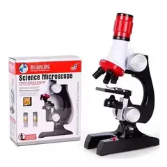 ESHOPANGIE - Kit De Ciencia Para Niños Microscopio Juguete Educativo