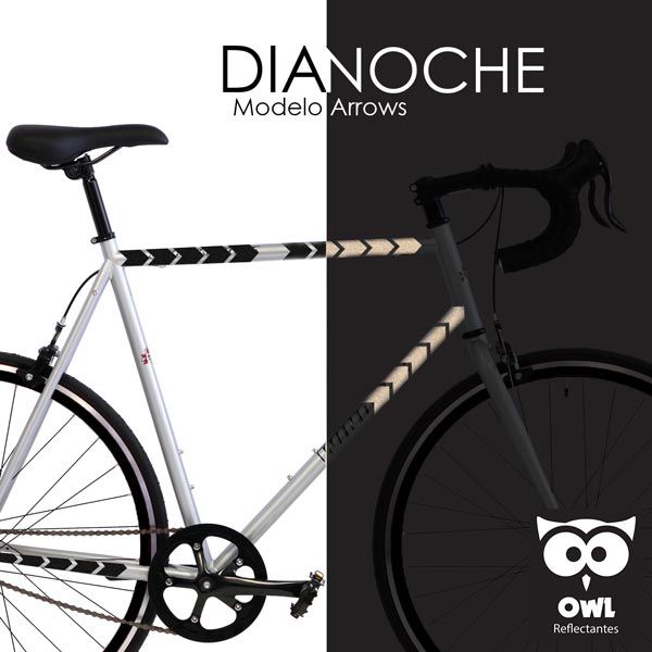 Reflectante DIY Arrow Negro