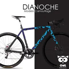OWL - Reflectante DIY Camuflaje Azul