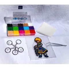 ASIAK - Pack Inicial 15 Colores Hama Beads Artkal 2.6mm + Accesorios