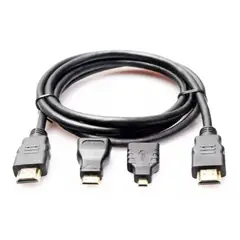 GENERICO - Cable Hdtv 3 En 1 Hdmi