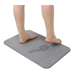 KUANGYE - Tapetealfombra Piso De Baño Engomada Antideslizante Secado
