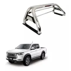 JAC - BARRA ANTIVUELCO PARA CAMIONETA CROMADO T8