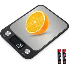 AIZO - Balanza Cocina Digital 10kg Alta Precisión Y Acero Inoxidabl