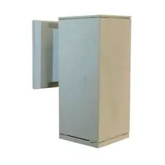 BYP - Aplique Unidireccional Exterior Vertical Gris