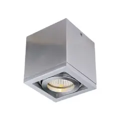BYP - Foco Sobrepuesto Ox13ac Cuadrado Aluminio