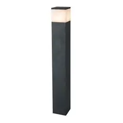 BP - Farol Poste Cilene 80cm Aluminio Negro Mate Ip44 BYP