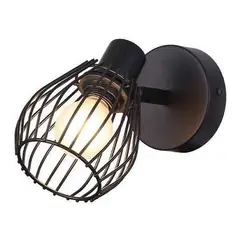 BP ILUMINACION - Foco Sobrepuesto Beas Negro Mate BYP