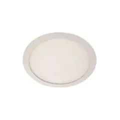 BP ILUMINACION - Panel Led Circular 12w Luz Fría Emb Blanco D17cm BP