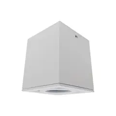 BYP - Foco Sobrepuesto Cuadrado Interior Blanco Mate