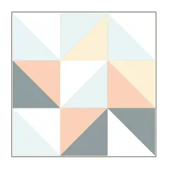 MOBII - Piso Vinilico Adhesivo. Simil Ceramica. 0,9 M2. 0403