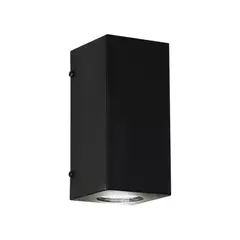 HB LEDS - Apliqué Doble Porta GU-10 Cuadrado Kapelle Incluye Ampolletas Cálida