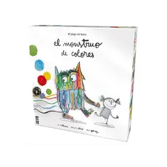 TOP10BOOKS - JUEGO EL MONSTRUO DE COLORES- JUEGO DE MESA