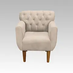 GENERICO - Sillón Estilo Capitoné Marbella - Beige
