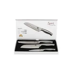 HOMEWELL - Set Cuchillos Acero Inoxidable (3u)