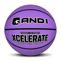 AND1 - Balón Xcelerate Basketball Lila