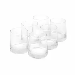 SIMPLIT - Set 6 Vasos Whisky Kentucky 270ml