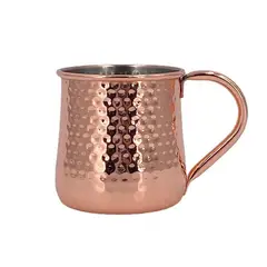 SIMPLIT - Set 2 Vasos Cobre Moscow Mule Mojito Bar + Bombilla