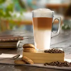 PASABAHCE - Taza Vidrio Con Aza Modelo Vela 250 Cc