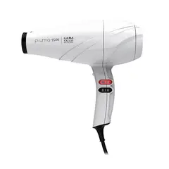 GAMA - Secador Profesional Pluma 5500 Ion Oxy Active Blanco