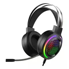 GENERICO - Audífono Gamer Microfono Luces Rgb As-60