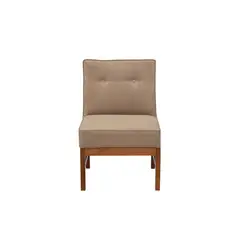 LATAM HOME - Sitial Colonia Tela Velvet Beige.