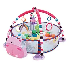 BABYLUNA - Gimnasio Centro De Juegos Para Bebé Y Piscina Pelotas Hippo…