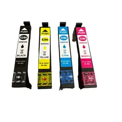 EPSON - Pack 4 Tintas 206 Alternativo Alto Rendimiento Xl