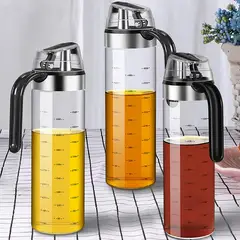 GENERICO - Dispensador De Vidrio Para Aceite O Vinagre 550ml