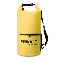 AUCKLAND OUTDOOR - Mochila Seca Impermeable. 25 L. Waterproof. Amarillo