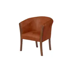 LATAM HOME - Sitial Dortmund Cuero Kentucky Café Claro