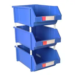 AUTORODEC - Pack de 3 cajas organizadoras de 30 x 45 x 17.5 cm