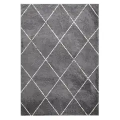 MODA ALFOMBRAS - ALFOMBRA FLORIDA GRIS 160 X 230