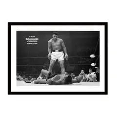 RETELA - Cuadro 50x35 cms ilustracion muhammad ali