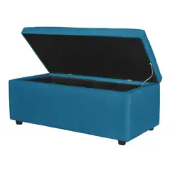 MASEL - Banqueta baul felpa 100 x 50 x 45.