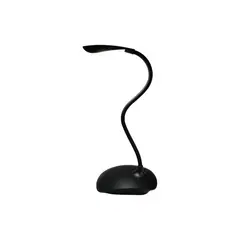 TEMPORA - Lámpara sobremesa LED negra