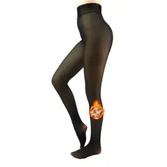 EVERSO - Calza Efecto Piel Mujer Invierno Forro