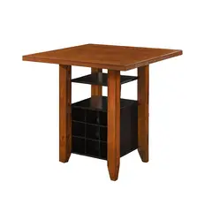 MSA MUEBLES SANTA ANA - MESA COMEDOR MAINE ( 90 x 90 x 89.5 cm)