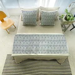 TUYO PRINT - Piecera + 2 Cojines Azora - 70x200 cm -