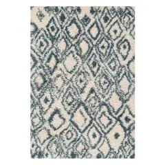 MASEL - Alfombra shag lila anat3-160 x230 cms