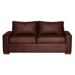 LATAM HOME - Sofá Cama Livorno 2 Plazas Café Moro