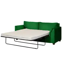 LATAM HOME - Sofá Cama Milan 3C Tela Velvet Verde Con Asiento de Resortes Pocket