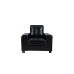 BOKAN - Sofá 1 Cuerpo Urban Negro