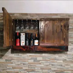 GENERICO - Cava de Vinos Rústica con puertas Dominga