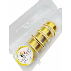 GENERICO - Kit De Alambres Para Bisutería Americraft Supply - Dorado